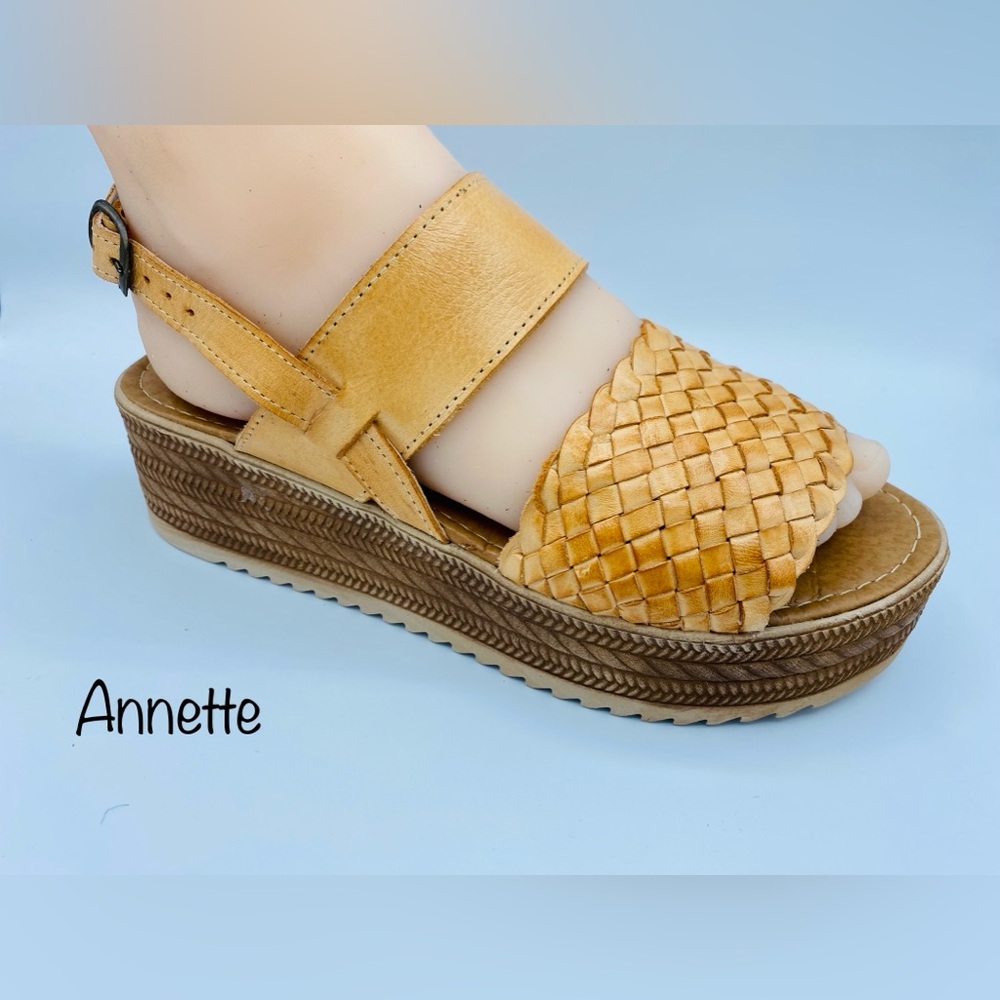 Women’s Mexican Sandals Huaraches Tan